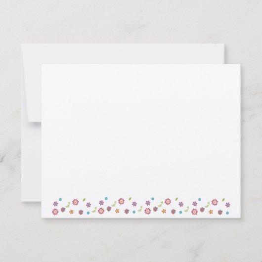 バルミツワー花のユダヤ人のダビデの星は感謝していしています サンキューカード (正面)