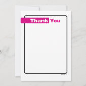 バルミツワー·マガジン·サンキュー·ノート サンキューカード (裏面)