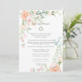 バルミツワー |水彩春花第3節 招待状 (スタンド正面)