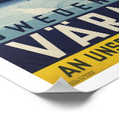 バルムランドスウェーデン – ヴィンテージ旅行 ポスター (角)