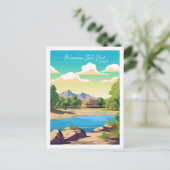 バルモヘア州パークテキサス州ヴィンテージトラベルプレイス ポストカード (スタンド正面)