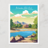 バルモヘア州パークテキサス州ヴィンテージトラベルプレイス ポストカード (正面)