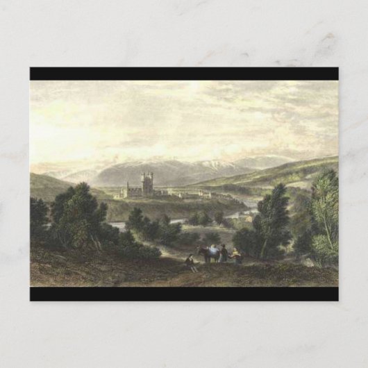 バルモラル城バイレイッチ ポストカード (正面)