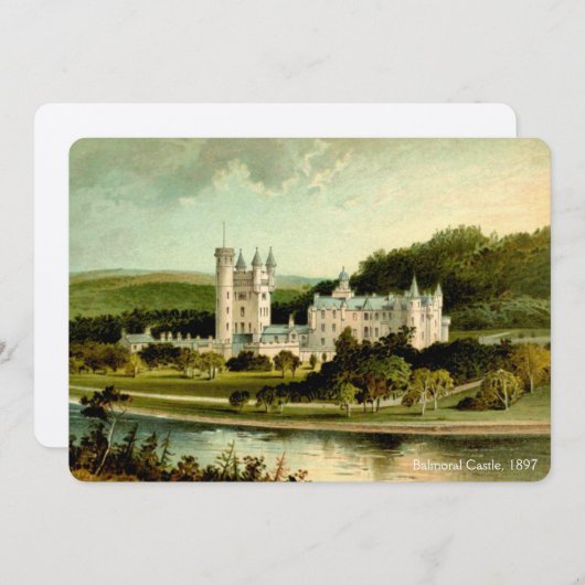 バルモラル城1897高解像度復元 (正面/裏面)