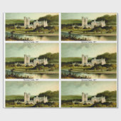 バルモラル城1897高解像度復元 ラッピングペーパー (フラット)