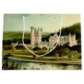 バルモラル城1897高解像度復元 ラージペーパーバッグ (正面)