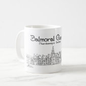 バルモラル城 スコットランド コーヒーマグカップ (正面左)