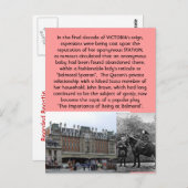 バルモラル・スポーラン事件の奇妙な事件 ポストカード (正面/裏面)