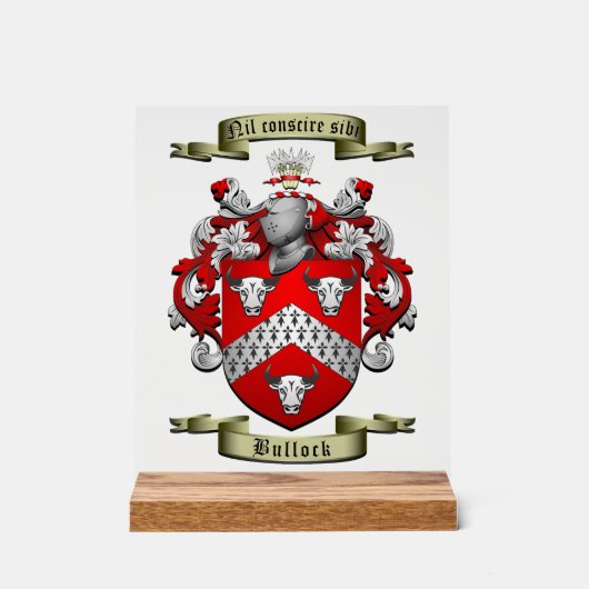 バルロックコートの腕 アクリルサイン (正面)