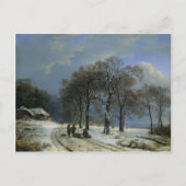 バルンド・コーネリス・コーコーエックの絵画がプリントされたポストカード ポストカード (正面)