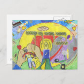 バルークの郵便はがき ポストカード (正面/裏面)