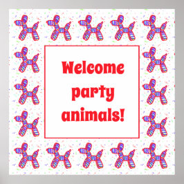 バルーズドッグパーティーポスター ポスター