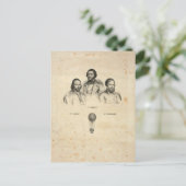 バルーニスト3枚のはがき ポストカード (スタンド正面)