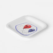 バルーンおもしろいプレート ペーパープレート (傾斜あり)