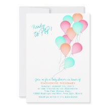 バルーンお祝いベビーシャワー