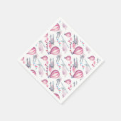 バルーンとバイプレーン スタンダードカクテルナプキン (角)