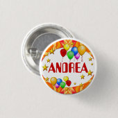 バルーンと星~の名前ボタン 缶バッジ (正面&裏面)