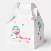 バルーンにクマOneDerful 1st誕生日パーティーボックス フェイバーボックス (裏面)