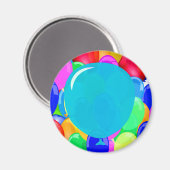 バルーンにテキストを追加する マグネット (正面/裏面)