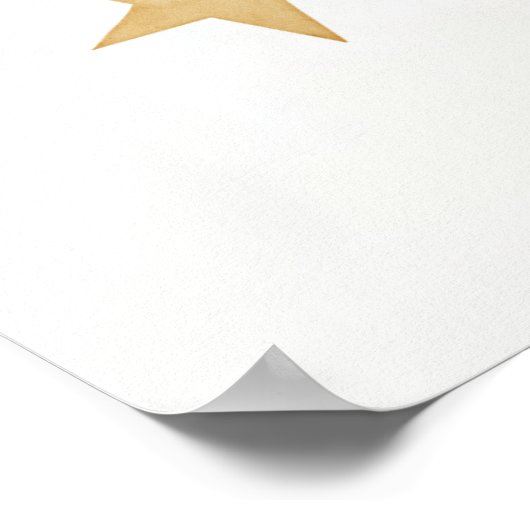 バルーンに1回目の誕生日のウェルカムサインを記入 ポスター (角)