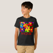 バルーンのお花 Tシャツ (正面フル)