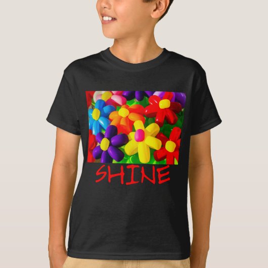 バルーンのお花 Tシャツ (正面)