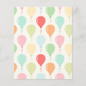 バルーンのスクラップブック紙 (正面)