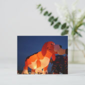 バルーンの光るポストカード ポストカード (スタンド正面)