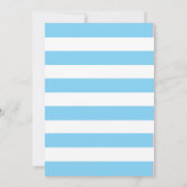 バルーンの誕生日の招待 招待状 (裏面)