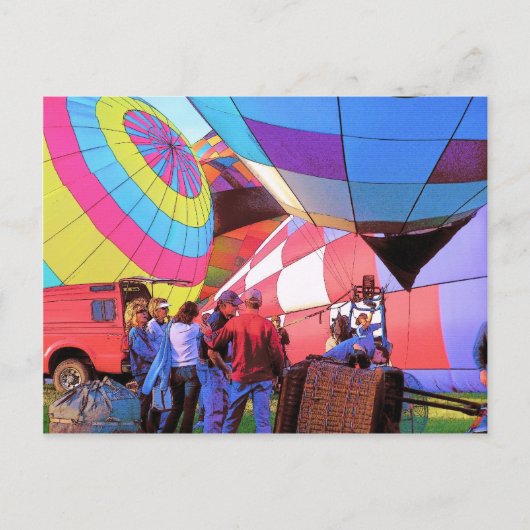 バルーンアート5 ポストカード (正面)