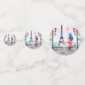 バルーンインパリス紙吹雪エッフェルタワー コンフェッティ (裏面)