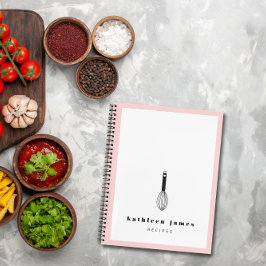 バルーンウィスク赤面ピンクホワイト ノートブック