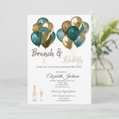 バルーンエレガントブランチ&バブリーブライダルシャワー 招待状 (スタンド正面)