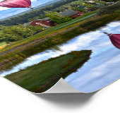 バルーンオーバーパゴサ春ゴルフコース,コロラド ポスター (角)