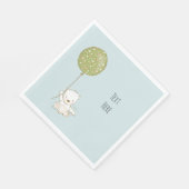 バルーンカスタム付きシャワーナプキンベア スタンダードランチョンナプキン (角)