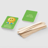 バルーンカスタム文字とカラーハンドファン ハンドファン (組立なし)