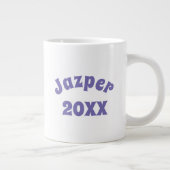 バルーンカラフルとお誕生日ケーキ ジャンボコーヒーマグカップ (右)