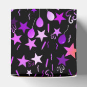 バルーンカラフルと星キューブ優先ボックス フェイバーボックス (上部)