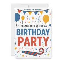 バルーンカラフルと紙吹雪キッズ誕生日