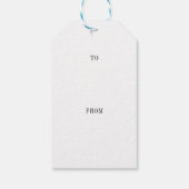 バルーンカラフルのシンプルハッピーバースデー ギフトタグ (裏面)