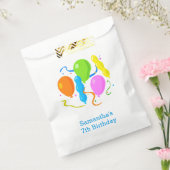 バルーンカラフルカスタム誕生日優先バッグ フェイバーバッグ (封をした状態)