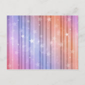 バルーンカラフルキュートな恐竜の誕生日パーティー インビテーションポストカード (裏面)