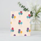 バルーンカラフルスクラップブック紙 (スタンド正面)