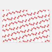 バルーンカラフルハッピーバースデー大事な行事 ラッピングペーパーシート (正面2)