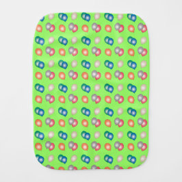 バルーンカラフルパターンベビー用バーブクロス バープクロス