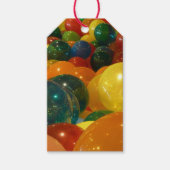 バルーンカラフルパーティーデザイン ギフトタグ (正面)