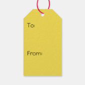 バルーンカラフルパーティーデザイン ギフトタグ (裏面)