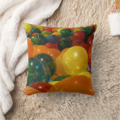 バルーンカラフルパーティーデザイン クッション (ブランケット)