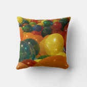 バルーンカラフルパーティーデザイン クッション (裏面)