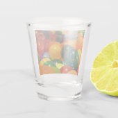 バルーンカラフルパーティーデザイン ショットグラス (裏面)